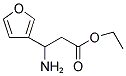 3-AMINO-3-FURAN-3-YL-PROPIONIC ACID ETHYL ESTER 结构式