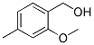 2-METHOXY-4-METHYLBENZYL ALCOHOL 结构式