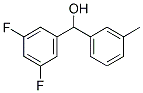 3,5-DIFLUORO-3'-METHYLBENZHYDROL 结构式