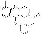 6-METHYL-2-(PHENYLACETYL)-1,2,3,4-TETRAHYDRO-11H-DIPYRIDO[1,2-A:4',3'-D]PYRIMIDIN-11-ONE 结构式