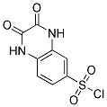 2,3-DIOXO-1,2,3,4-TETRAHYDROQUINOXALINE-6-SULFONYL CHLORIDE 结构式