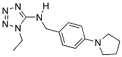 1-ETHYL-N-(4-PYRROLIDIN-1-YLBENZYL)-1H-TETRAZOL-5-AMINE 结构式