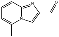 5-甲基咪唑并[1,2-A]吡啶-2-甲醛 结构式