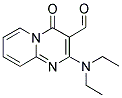 2-DIETHYLAMINO-4-OXO-4H-PYRIDO[1,2-A]PYRIMIDINE-3-CARBALDEHYDE 结构式