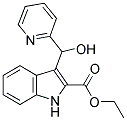 3-(Hydroxy-pyridin-2-yl-methyl)-1H-indole-2-carboxylic acid ethyl ester 结构式