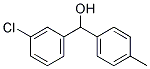 3-CHLORO-4'-METHYLBENZHYDROL 结构式