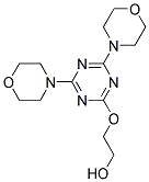2-[(4,6-DIMORPHOLIN-4-YL-1,3,5-TRIAZIN-2-YL)OXY]ETHANOL 结构式
