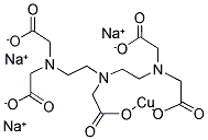 DIETHYLENETRIAMINE-PENTAACETIC ACID COPPER(II) TRISODIUM SALT 结构式