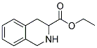 1,2,3,4-TETRAHYDRO-ISOQUINOLINE-3-CARBOXYLIC ACID ETHYL ESTER 结构式