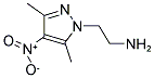 2-(3,5-DIMETHYL-4-NITRO-PYRAZOL-1-YL)-ETHYLAMINE 结构式
