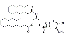1,2-DIMYRISTOYL-SN-GLYCERO-3-PHOSPHO-L-SERINE 结构式