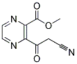 3-(2-CYANO-ACETYL)-5-METHYL-PYRAZINE-2-CARBOXYLIC ACID METHYL ESTER 结构式