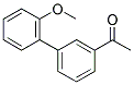 1-(2'-METHOXY[1,1'-BIPHENYL]-3-YL)ETHANONE 结构式