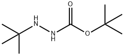 叔丁基-2-(叔丁基)-1-肼羧酸酯 结构式