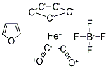 CYCLOPENTADIENYLDICARBONYL(TETRAHYDROFURAN)IRON(II) TETRAFLUOROBORATE 结构式