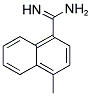 4-METHYL-NAPHTHALENE-1-CARBOXAMIDINE 结构式