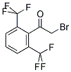 2,6-BIS(TRIFLUOROMETHYL)PHENACYL BROMIDE 结构式