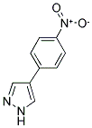 4-(4-Nitrophenyl)-1H-pyrazole 结构式