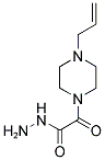 (4-ALLYL-PIPERAZIN-1-YL)-OXO-ACETIC ACID HYDRAZIDE 结构式