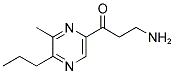 3-Amino-1-(6-methyl-5-propyl-pyrazin-2-yl)-propan-1-one 结构式
