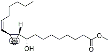 10(S),11(S)-环氧-9(S)-羟基-12(Z)-十八烷酸甲酯 结构式