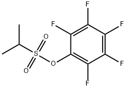 五氟苯基丙烷-2-磺酸酯 结构式
