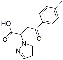 4-(4-METHYLPHENYL)-4-OXO-2-(1H-PYRAZOL-1-YL)BUTANOIC ACID 结构式