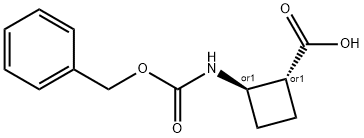 trans-2-Benzyloxycarbonylaminocyclobutane-carboxylicacid