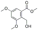 2-Hydroxymethyl-3,5-dimethoxy-benzoic acid methyl ester 结构式