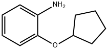 2-环戊氧基苯胺 结构式