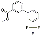METHYL 3'-(TRIFLUOROMETHYL)[1,1'-BIPHENYL]-3-CARBOXYLATE 结构式