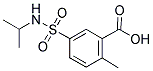 5-[(ISOPROPYLAMINO)SULFONYL]-2-METHYLBENZOIC ACID 结构式