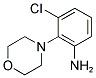 3-CHLORO-2-MORPHOLIN-4-YL-PHENYLAMINE 结构式