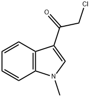 2-CHLORO-1-(1-METHYL-1H-INDOL-3-YL)-ETHANONE 结构式