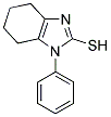 1-苯基-4,5,6,7-四氢-1H-1,3-苯并二唑-2-硫醇 结构式
