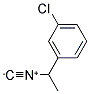 1-(3-Chlorophenyl)ethyl isocyanide 结构式