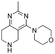 2-METHYL-4-MORPHOLIN-4-YL-5,6,7,8-TETRAHYDROPYRIDO[4,3-D]PYRIMIDINE 结构式