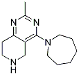 4-AZEPAN-1-YL-2-METHYL-5,6,7,8-TETRAHYDROPYRIDO[4,3-D]PYRIMIDINE 结构式