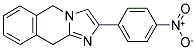 2-(4-NITROPHENYL)-5,10-DIHYDROIMIDAZO[1,2-B]ISOQUINOLINE 结构式