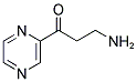 3-Amino-1-pyrazin-2-yl-propan-1-one 结构式