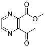 3-ACETYL-PYRAZINE-2-CARBOXYLIC ACID METHYL ESTER 结构式