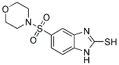 5-(MORPHOLINE-4-SULFONYL)-1H-BENZOIMIDAZOLE-2-THIOL 结构式