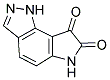 1,6-DIHYDROPYRROLO[2,3-G]INDAZOLE-7,8-DIONE 结构式