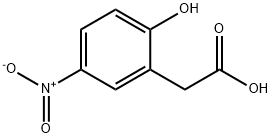 2-羟基-5-硝基苯乙酸 结构式