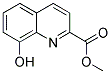 8-Hydroxy-quinoline-2-carboxylic acid methyl ester 结构式
