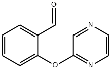 2-(PYRAZIN-2-YLOXY)BENZALDEHYDE 结构式