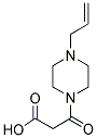 3-(4-ALLYL-PIPERAZIN-1-YL)-3-OXO-PROPIONIC ACID 结构式