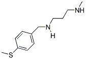 N1-Methyl-N2-(4-(methylthio)benzyl)propane-1,3-diamine 结构式