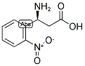 (S)-3-AMINO-3-(2-NITRO-PHENYL)-PROPIONIC ACID 结构式