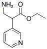 3-Amino-2-pyridin-3-yl-propionic acid ethyl ester 结构式